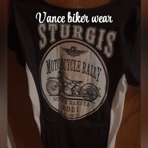 Barely worn bikers shirt